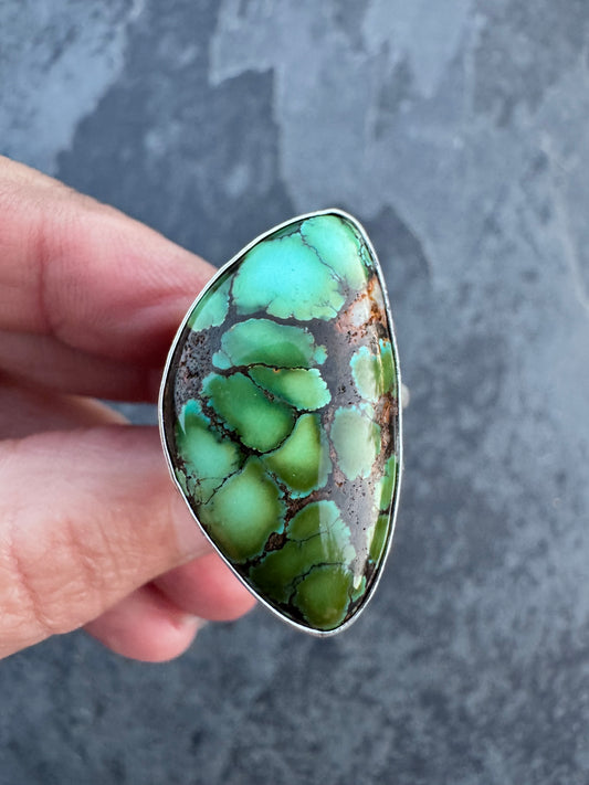 Statement love ring