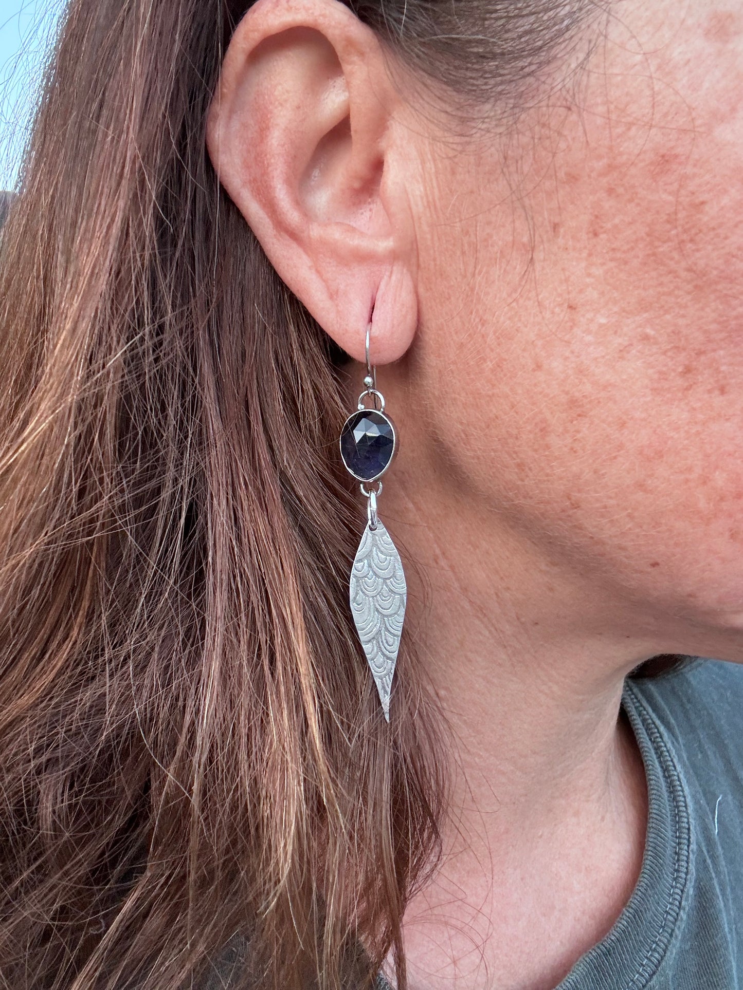 Iolite dangles