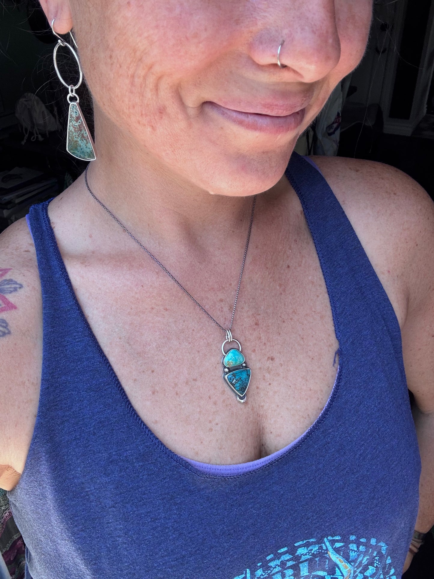 Turquoise totem