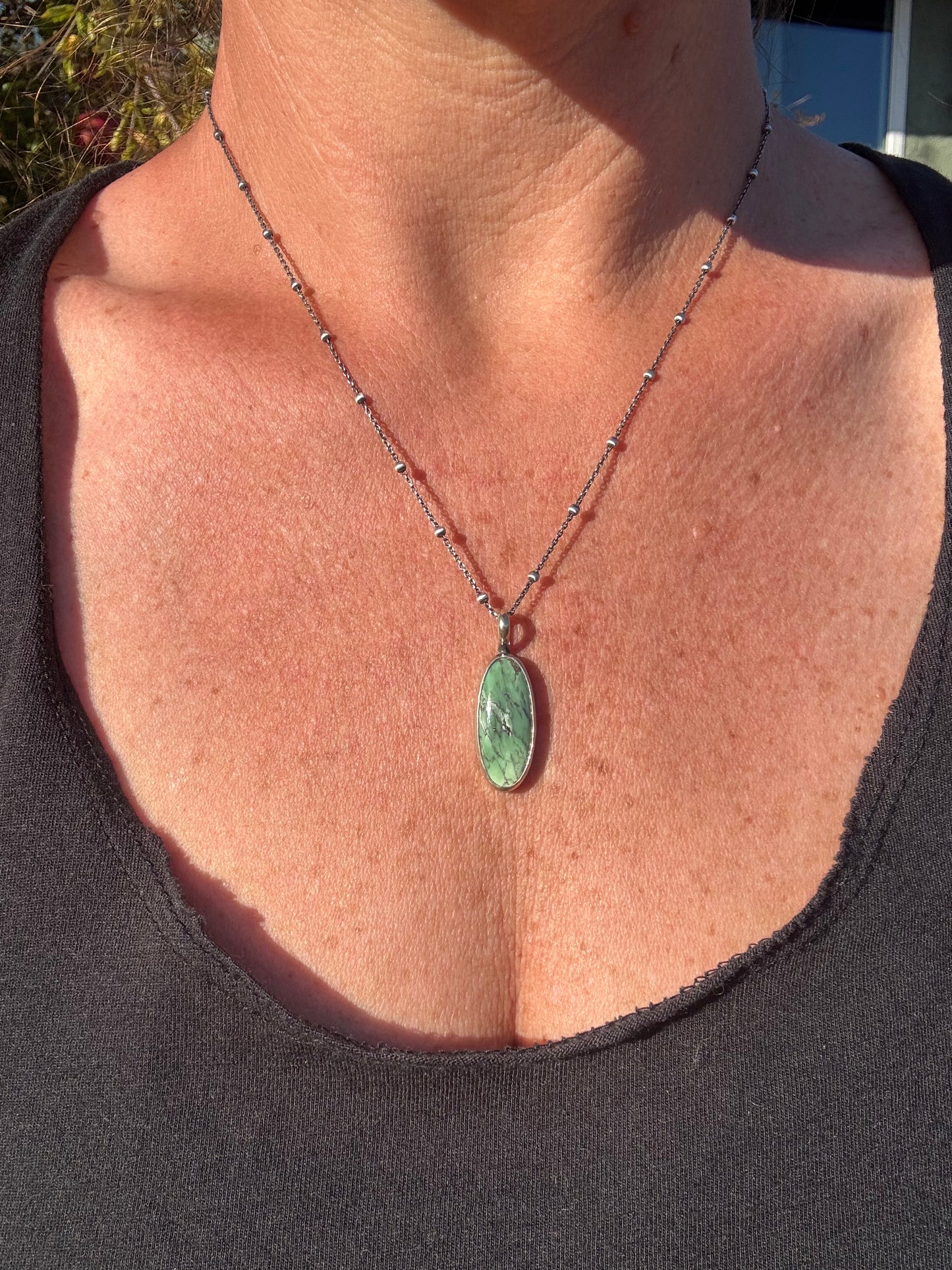 Variscite heart opener