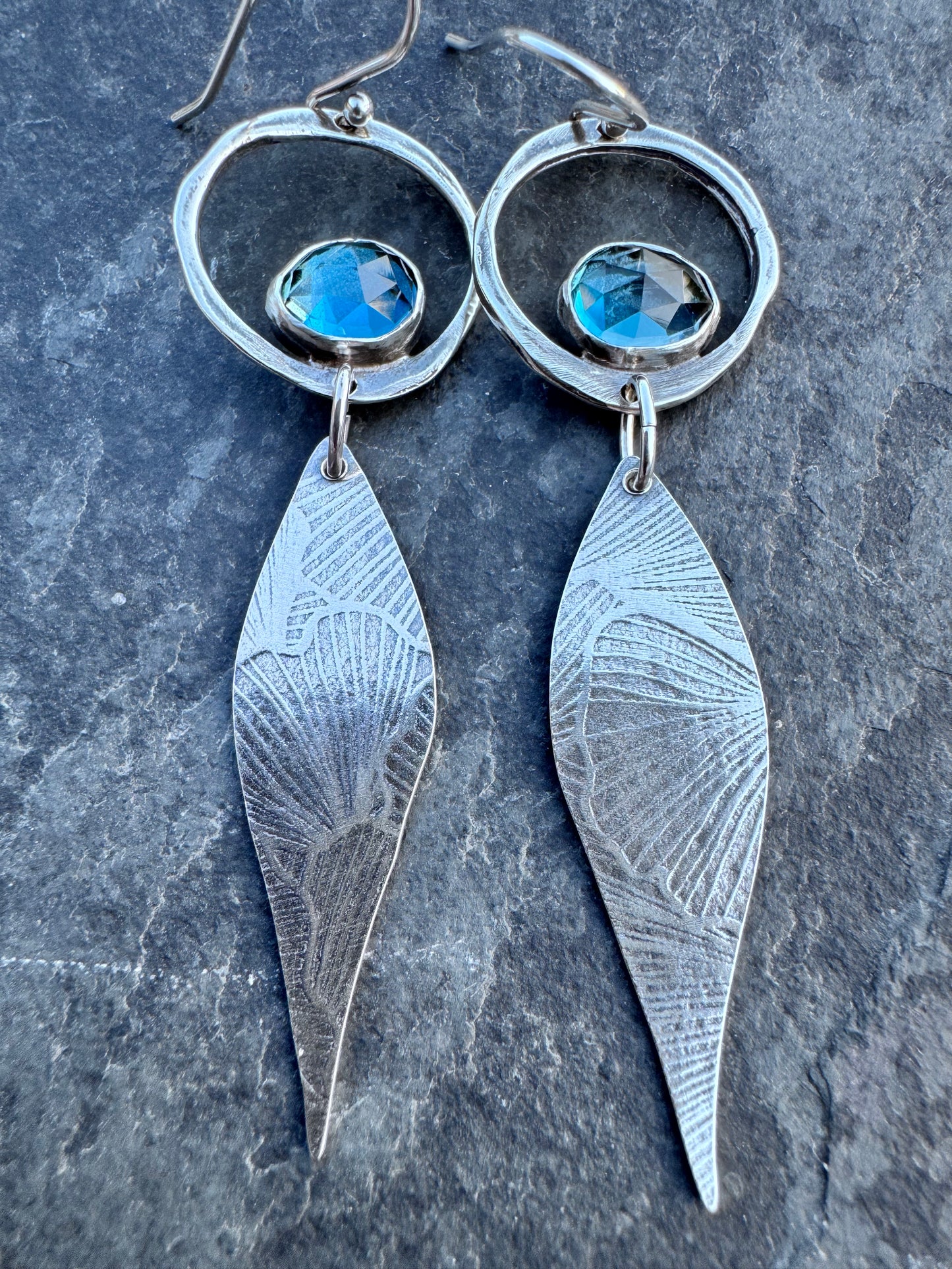 Blue Topaz drops