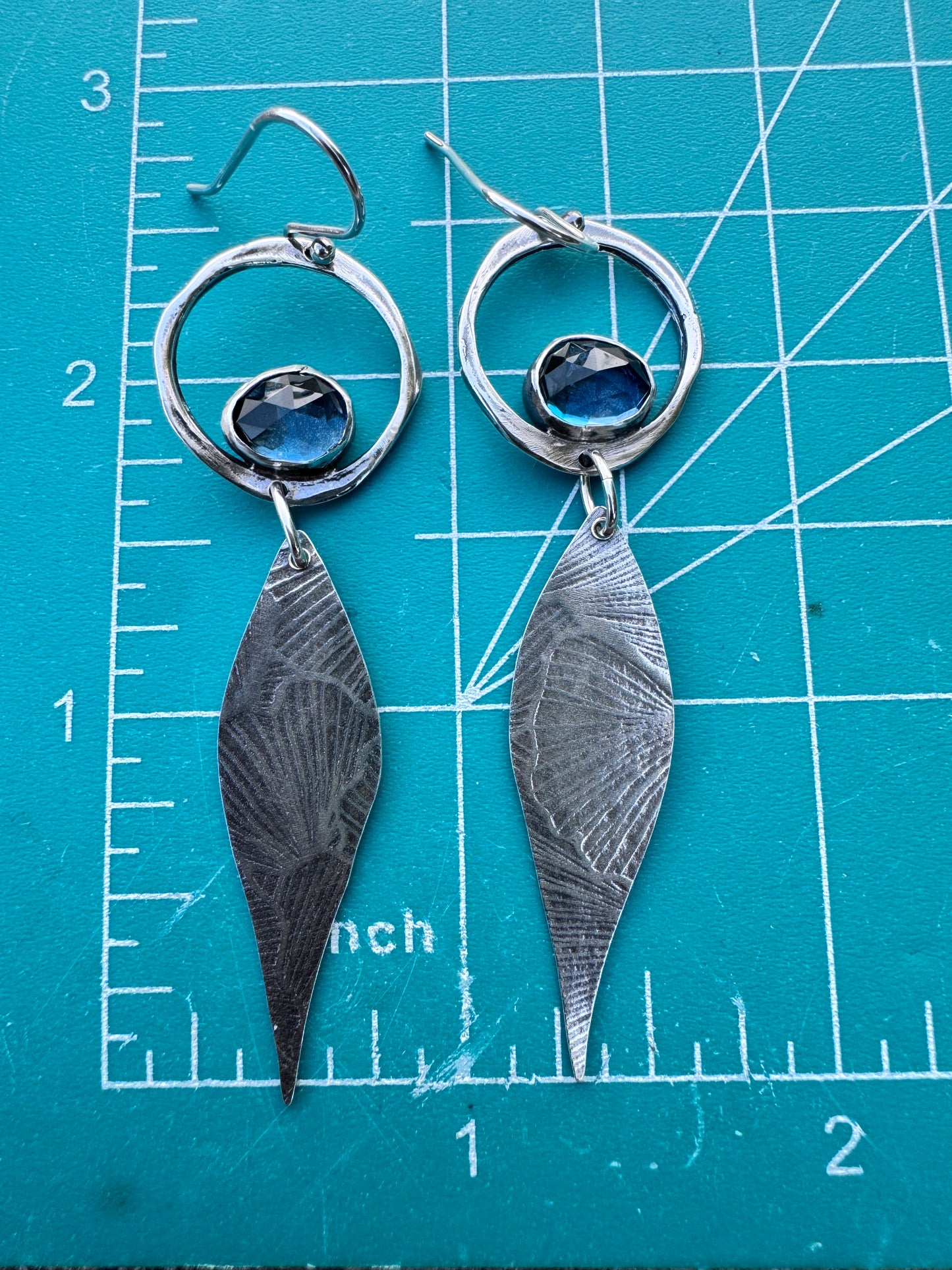 Blue Topaz drops