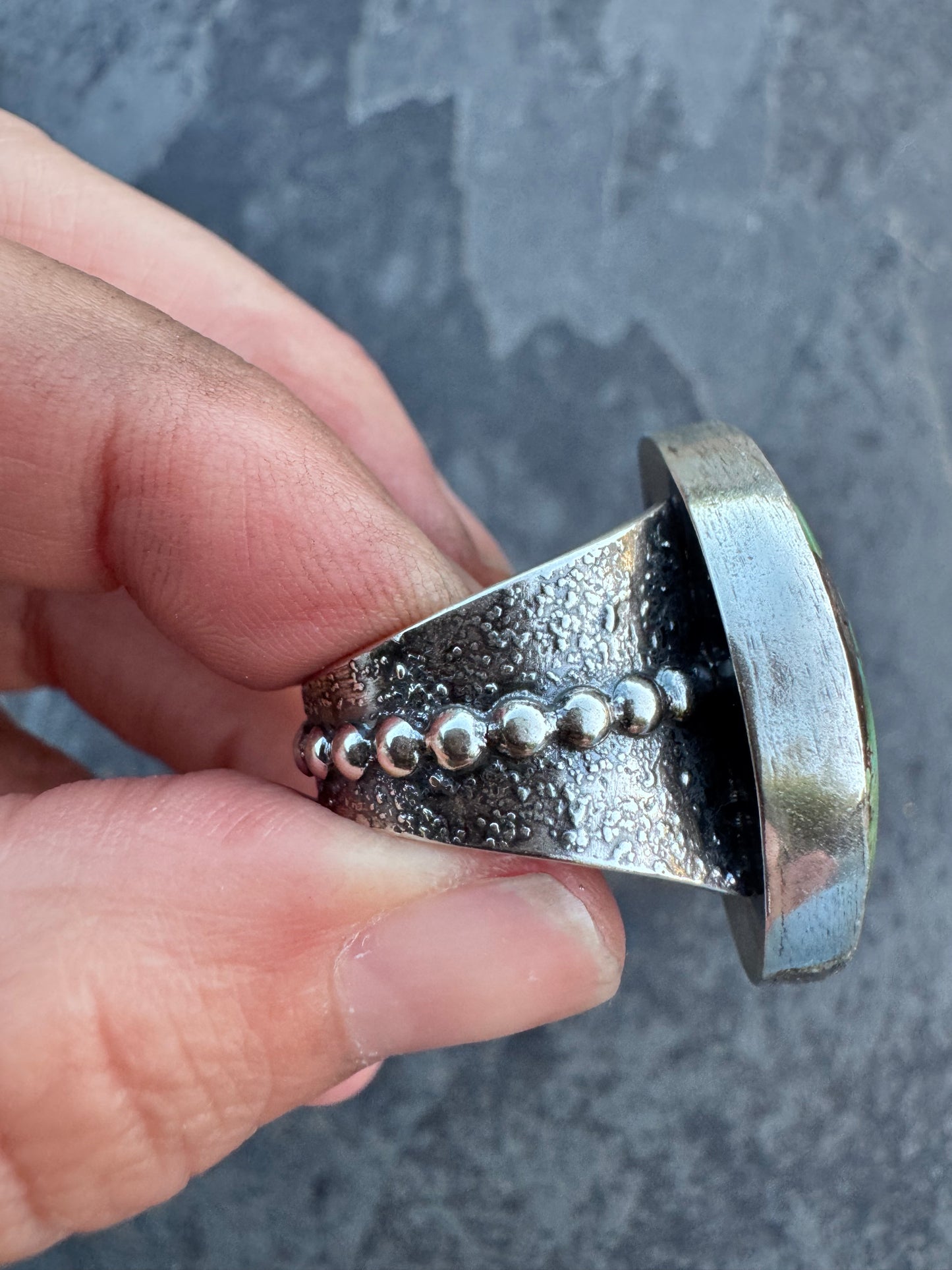 Statement love ring
