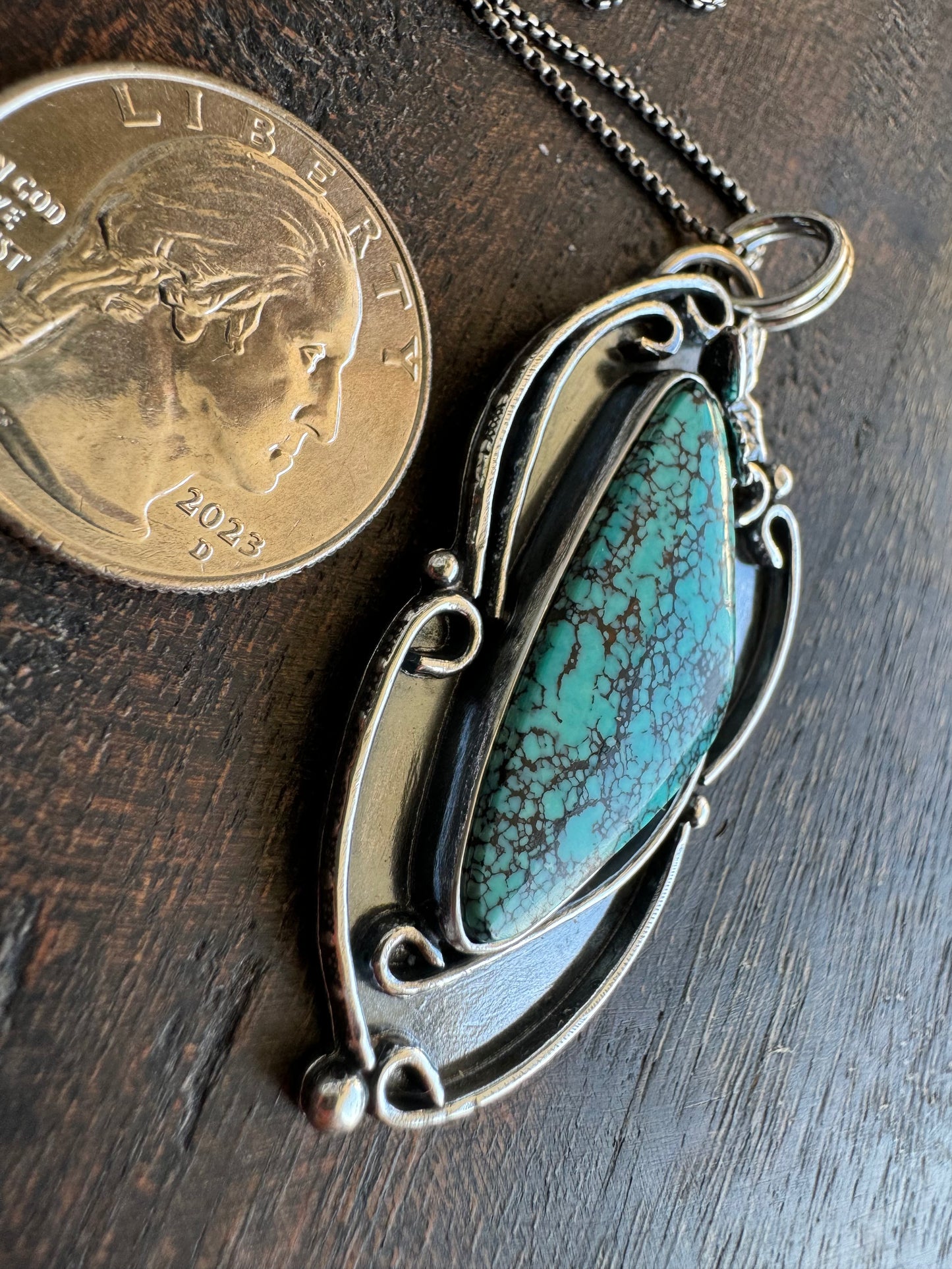 Hubei Turquoise pendant