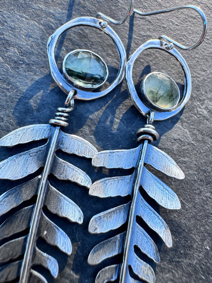 Prehinite fern dangles