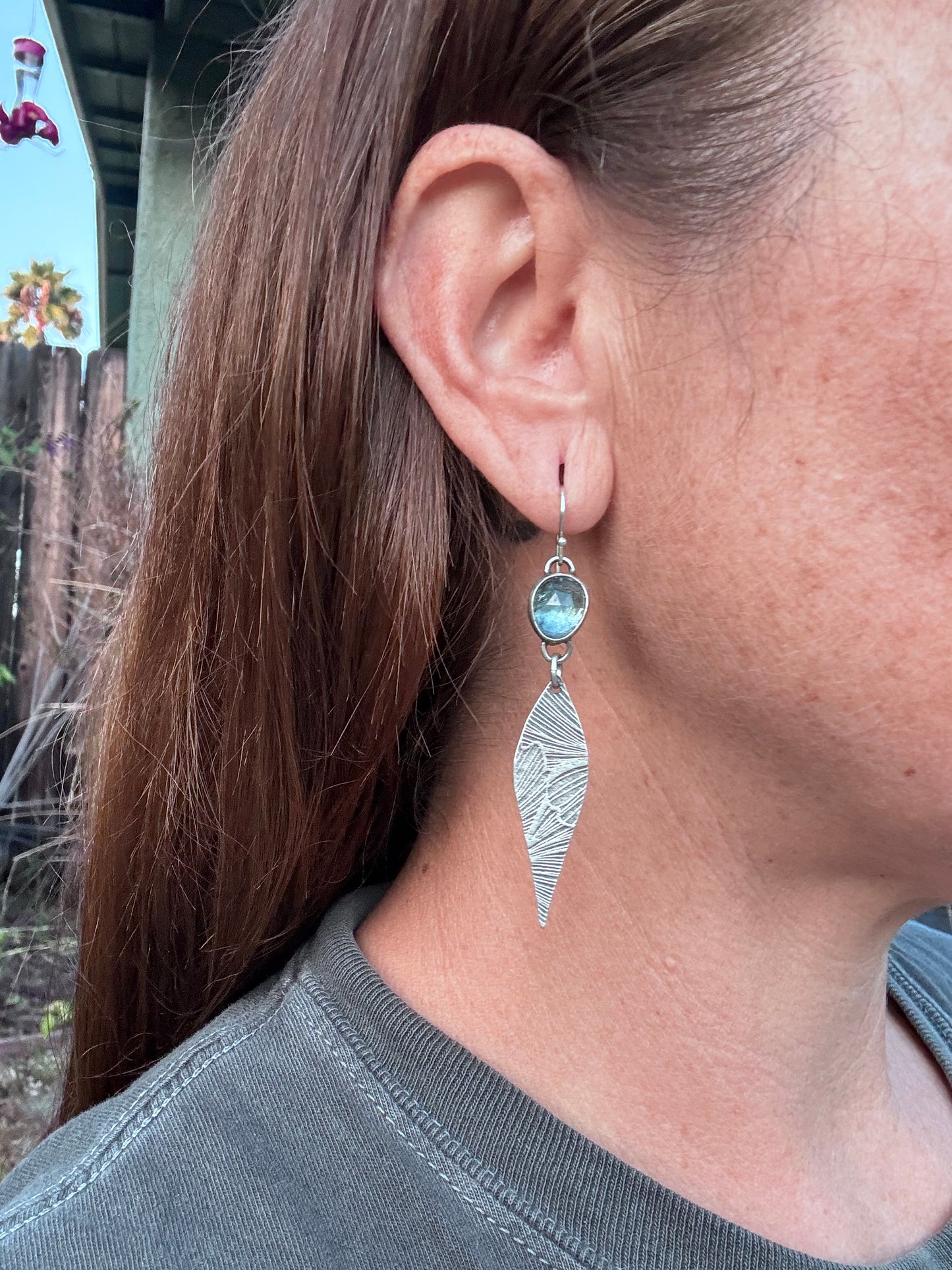 Aqua dangles