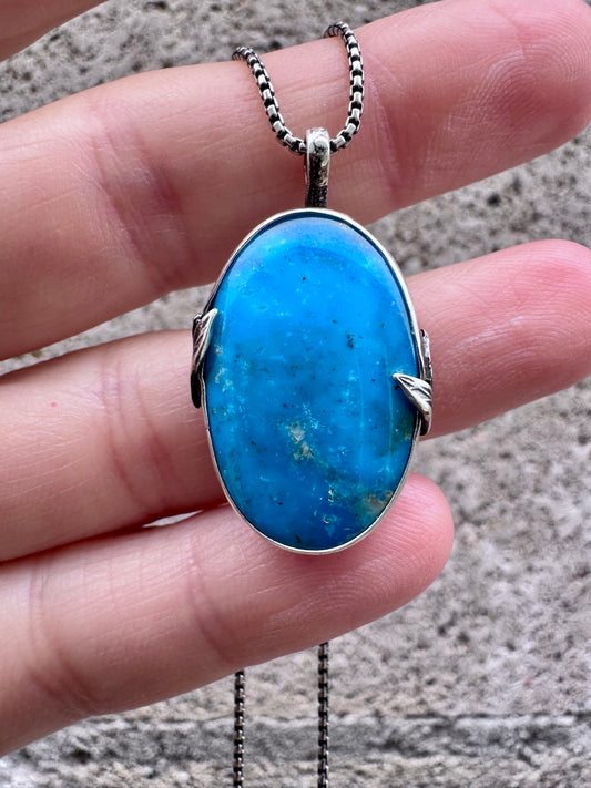 Kingman turquoise pendant