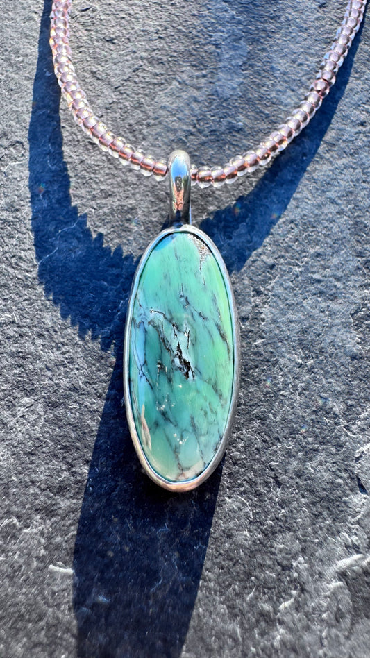 Variscite golden glow