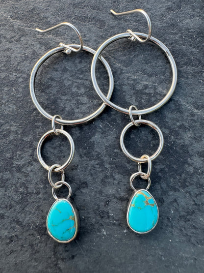 Turquoise drops