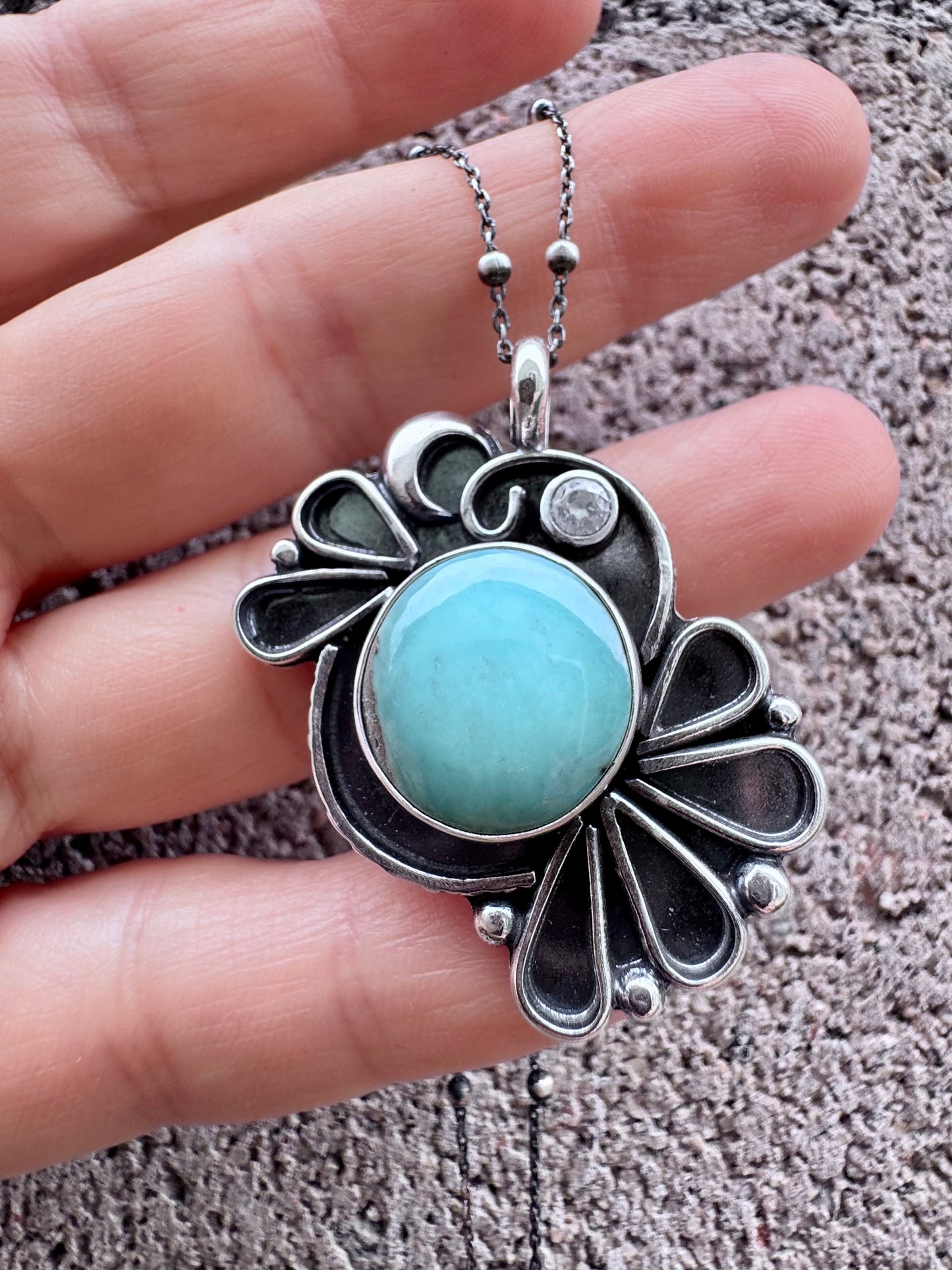 Desert bloom pendant