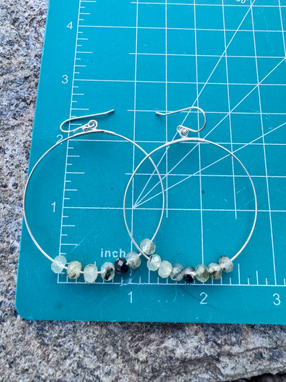 Prehnite hoops