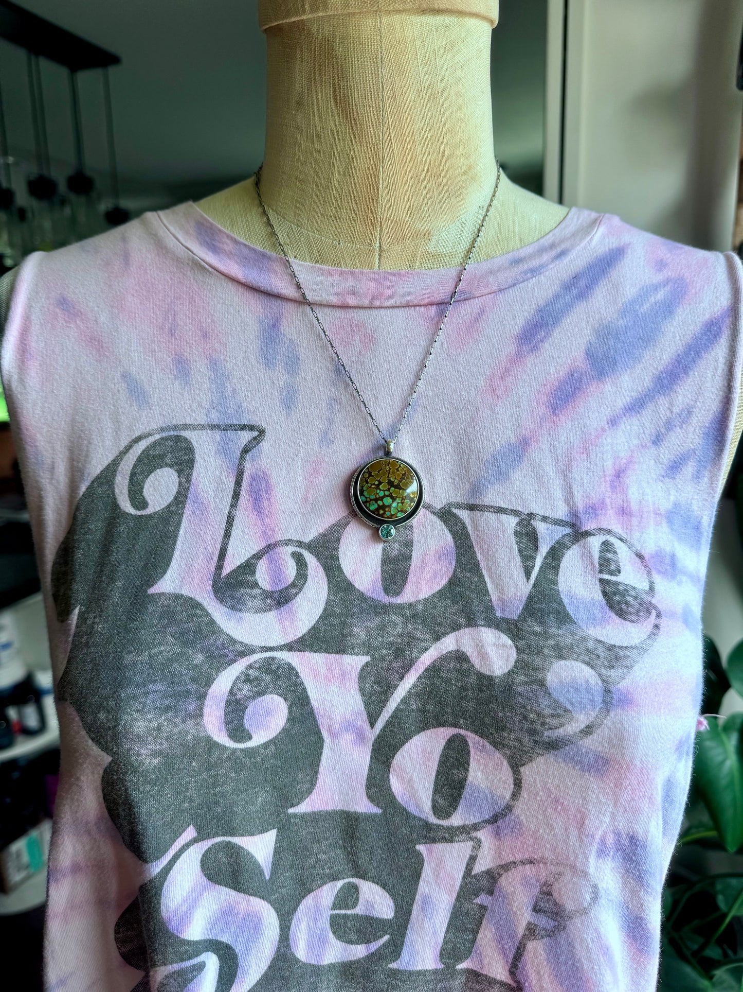 Turquoise and topaz