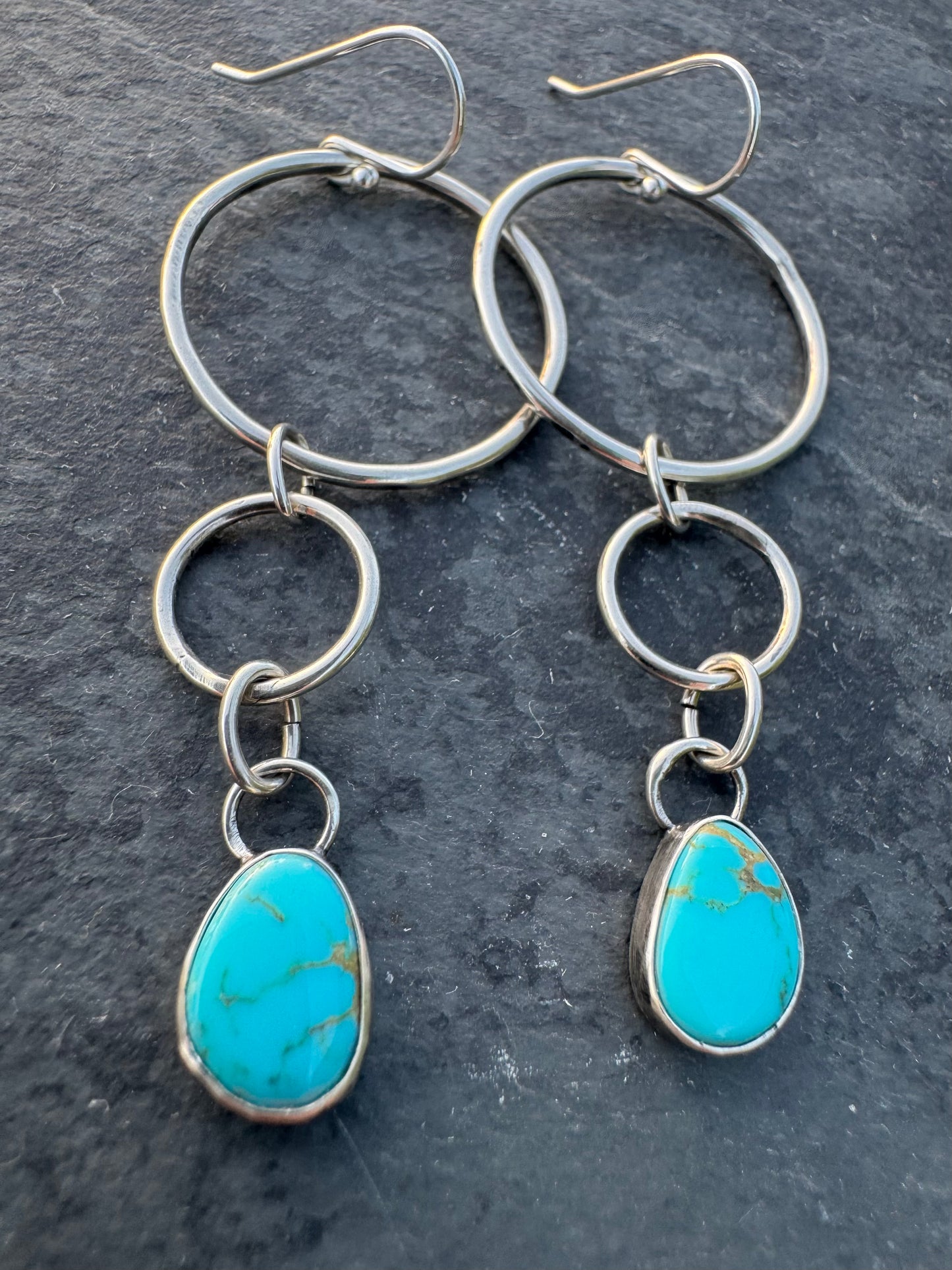 Turquoise drops