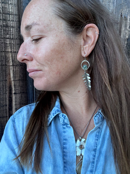 Prehinite fern dangles