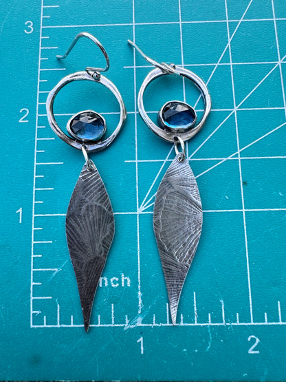 Blue Topaz drops