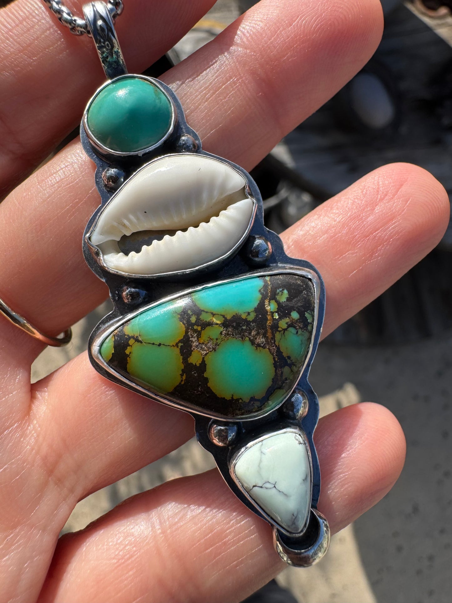 Earth & Sea totem