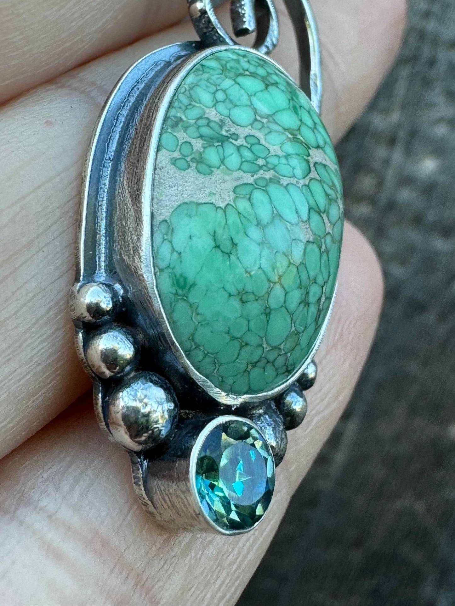 Lucin Variscite pendant